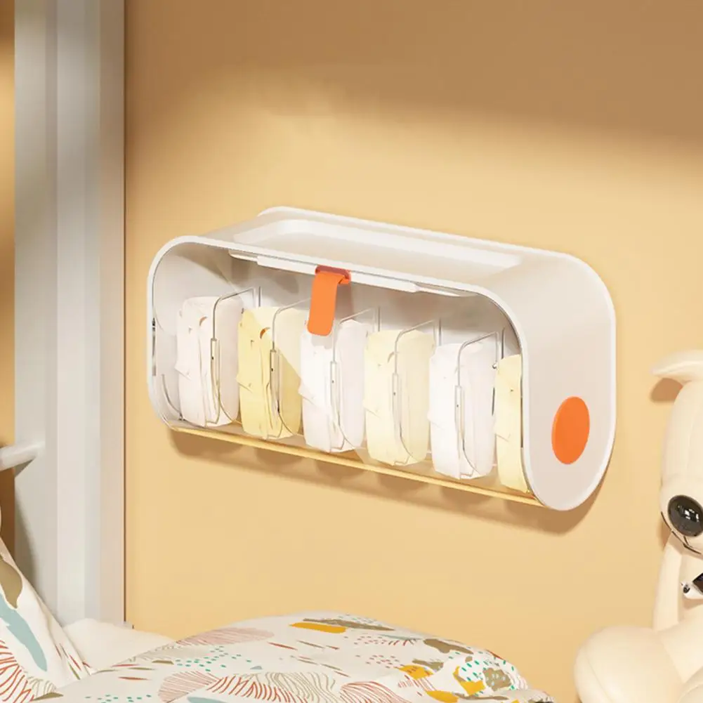 Closet Organization Capacity Wall-mounted Underwear Storage Box Transparent Dust-proof Container for Socks Bras Storage Holder
Closet Organization Capacity Wall-mounted Underwear Storage Box Transparent Dust-proof Container for Socks Bras Storage Holder