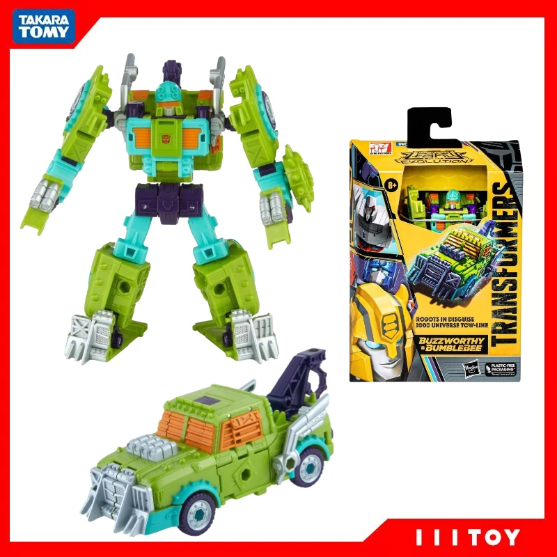 

InStock Transformers Legacy Evolution Buzzworthy Bumblebee Robots In Disguise 2000 Universe Tow-Line Toys Figures Action Figures