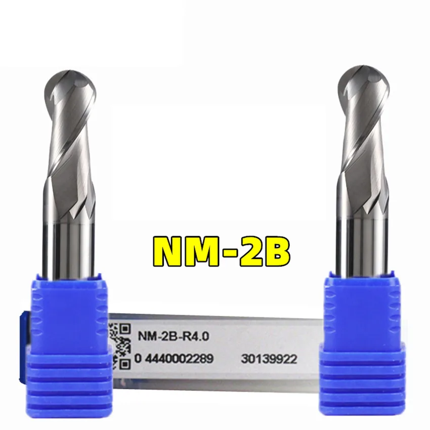 ZCC.CT NM-2B-R1.0/NM-2B-R1.5/NM-2B-R2.0/NM-2B-R2.5/NM-2B-R3.0/NM-2B-R4.0/NM-2B-R5.0/NM-2B-R6.0 2 F Straight shank Ball End Mills
ZCC.CT NM-2B-R1.0/NM-2B-R1.5/NM-2B-R2.0/NM-2B-R2.5/NM-2B-R3.0/NM-2B-R4.0/NM-2B-R5.0/NM-2B-R6.0 2 F Straight shank Ball End Mills