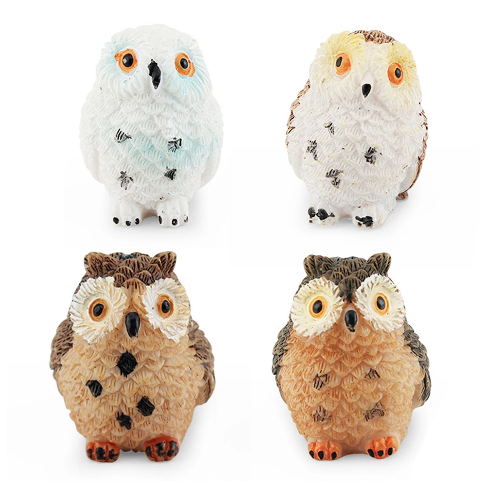 Mini Owls Miniature Figurine Fairy Garden Accessories Random Colors 4 Adorable Resin Owls for Micro Landscapes
Mini Owls Miniature Figurine Fairy Garden Accessories Random Colors 4 Adorable Resin Owls for Micro Landscapes