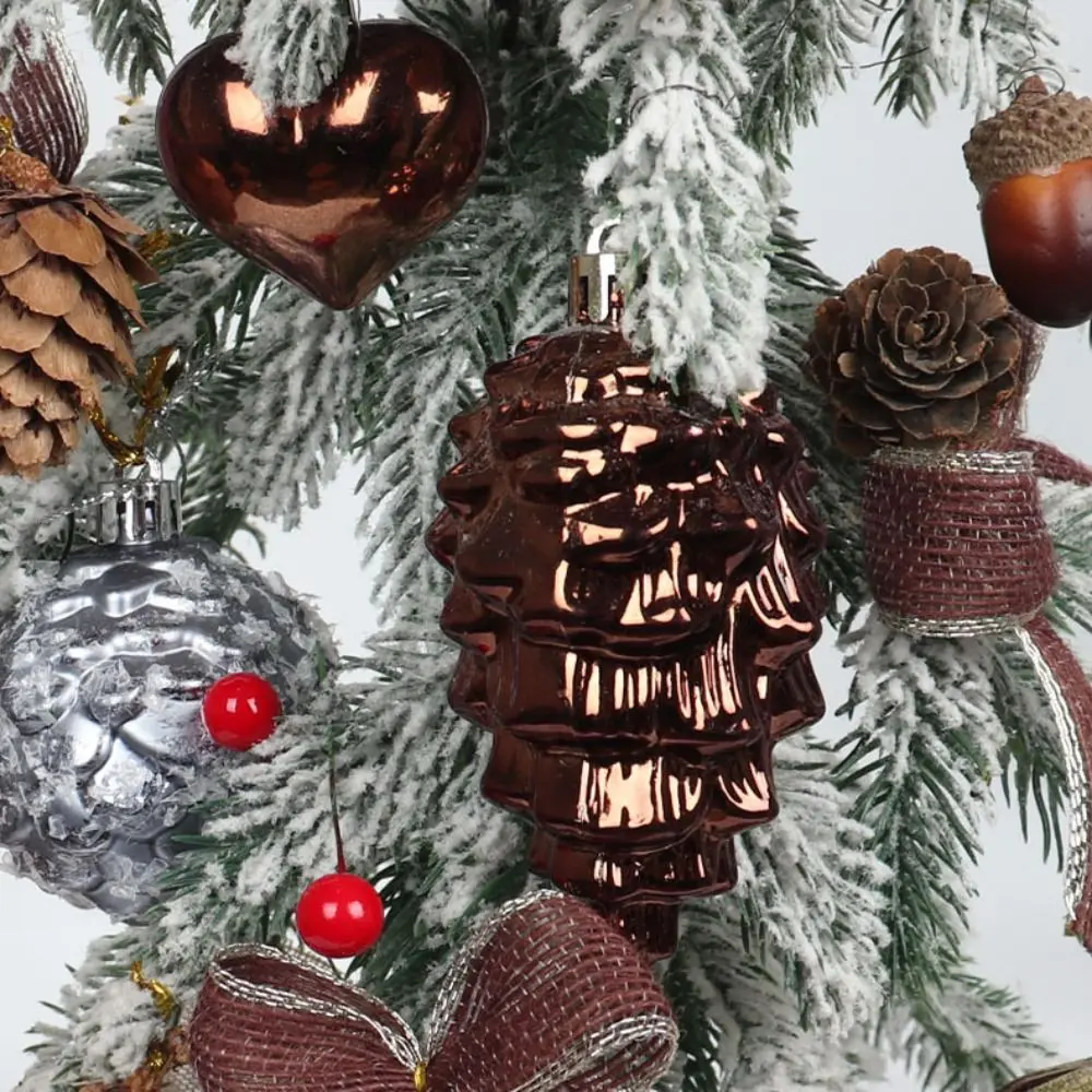 8Pcs 9CM Christmas Hanging Pendant Durable Bright Matte Plastic Pine Cones Christmas Ball Home Party
8Pcs 9CM Christmas Hanging Pendant Durable Bright Matte Plastic Pine Cones Christmas Ball Home Party