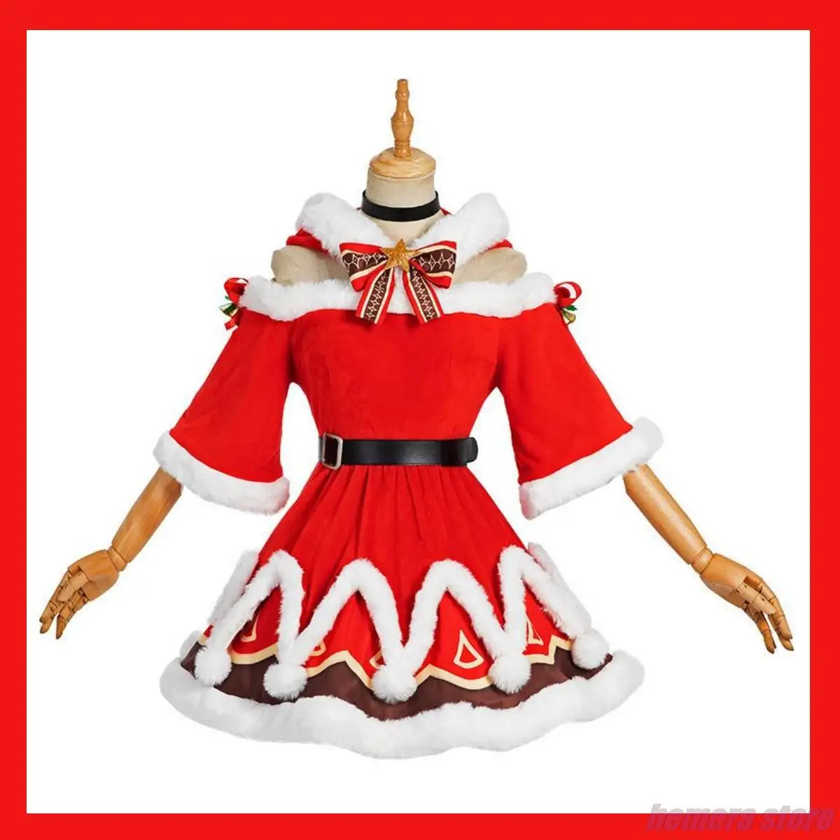 

Anime Game Genshin Impact Barbara Gunnhildr Cosplay Costume Christmas Skin Dress Lolita Wig Woman Sexy Kawaii Halloween Suit