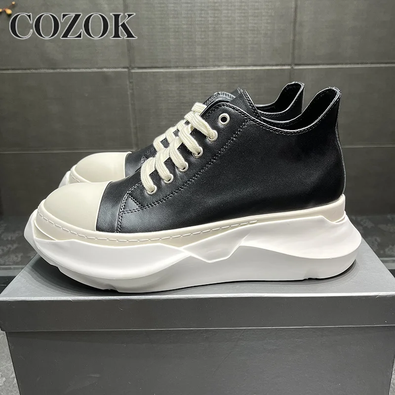 High-Quality Thick Bottom Women's Shoes Real Leather Round Toe Non-Slip Design Concise Solid Casual Ladies Flat Shoes Spring
High-Quality Thick Bottom Women's Shoes Real Leather Round Toe Non-Slip Design Concise Solid Casual Ladies Flat Shoes Spring