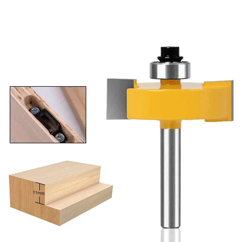 1pcs 6mm 12mm 1/4,1/2inc Shank Rabbeting Bit With Bearings Woodworking Tool T Type Bearings Wood Milling Cutter Router Bits For
1pcs 6mm 12mm 1/4,1/2inc Shank Rabbeting Bit With Bearings Woodworking Tool T Type Bearings Wood Milling Cutter Router Bits For