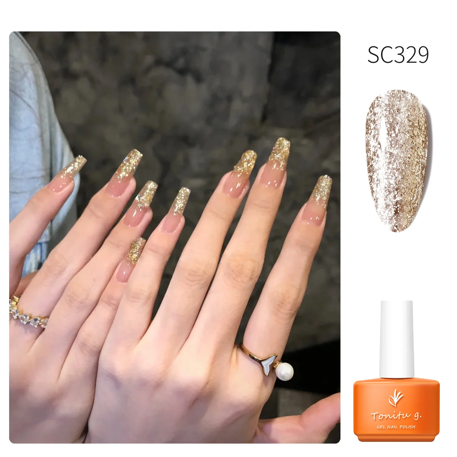 Burgundy Glitter Gel Nail Polish Red gold,silver,champagne Glitter Soak Off UV LED Nail Art Starter Manicure Salon DIY at Home
Burgundy Glitter Gel Nail Polish Red gold,silver,champagne Glitter Soak Off UV LED Nail Art Starter Manicure Salon DIY at Home