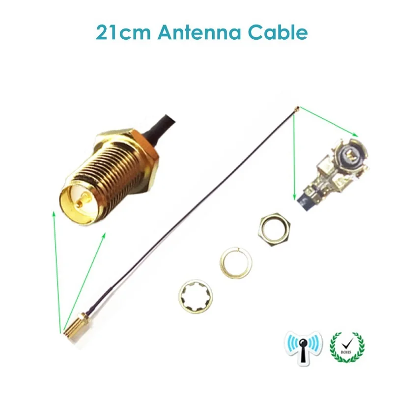 100 шт. 20 см PCI Wifi2.4G клеевая Антенна 2,4 Gwifi Антенна внешняя 5DBi антенна адаптер кабель SMA Гнездовой разъем
100 шт. 20 см PCI Wifi2.4G клеевая Антенна 2,4 Gwifi Антенна внешняя 5DBi антенна адаптер кабель SMA Гнездовой разъем