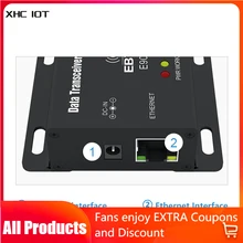RJ45 Rf Transceiver Ethernet Modbus 433mhz rf Transmitter Long-range Communicator Radio IoT PLC 433 MHz E90-DTU(433C30E)
RJ45 Rf Transceiver Ethernet Modbus 433mhz rf Transmitter Long-range Communicator Radio IoT PLC 433 MHz E90-DTU(433C30E)