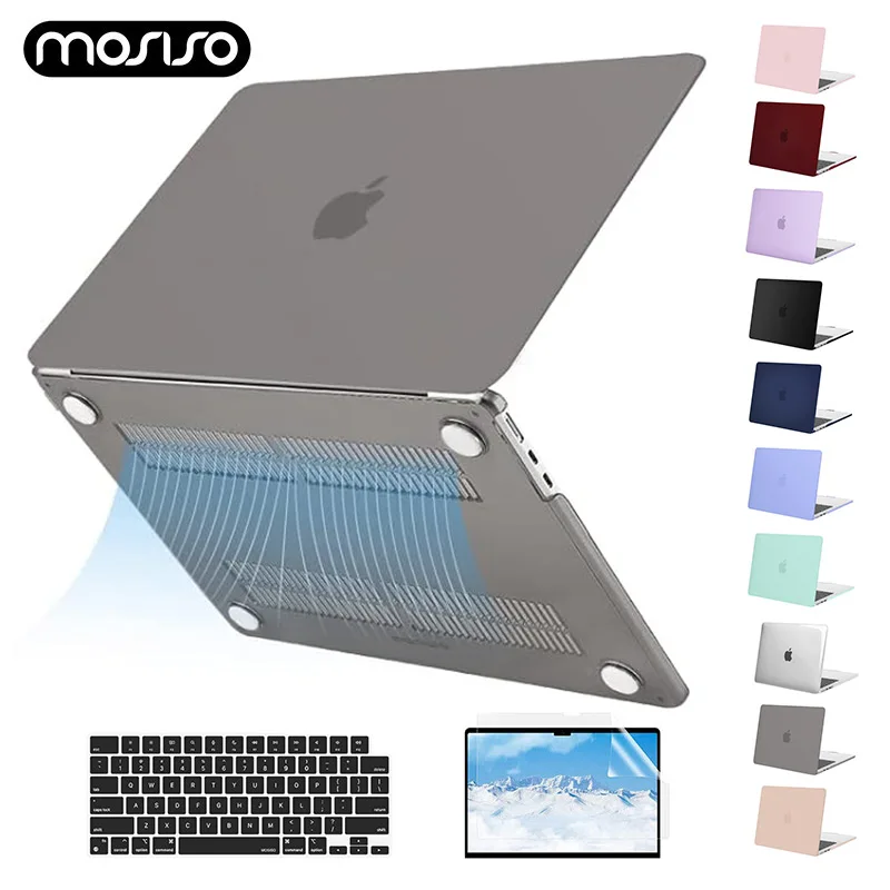 

Laptop Case for 2024 MacBook air 13.6 15 M3 A3114 M2 A2941 A3113 A2681 A2337 Pro 13 14 16 inch A2991 A2780 A2338 Shell Cover