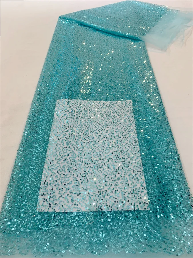 Blue Sequin African French Net Lace Fabric 2023 High Quality Tulle Mesh Lace Bridal Nigerian Wedding Dress Lace For Woman
Blue Sequin African French Net Lace Fabric 2023 High Quality Tulle Mesh Lace Bridal Nigerian Wedding Dress Lace For Woman