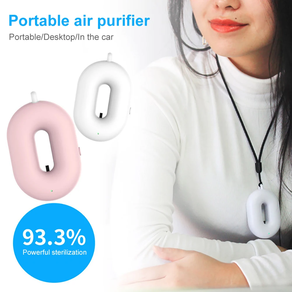 Hot Sale Hanging Neck Air Purifier Personal Wearable Mini Portable Car Oxygen Bar Negative Ion Generator Air Purifier for Adults
Hot Sale Hanging Neck Air Purifier Personal Wearable Mini Portable Car Oxygen Bar Negative Ion Generator Air Purifier for Adults