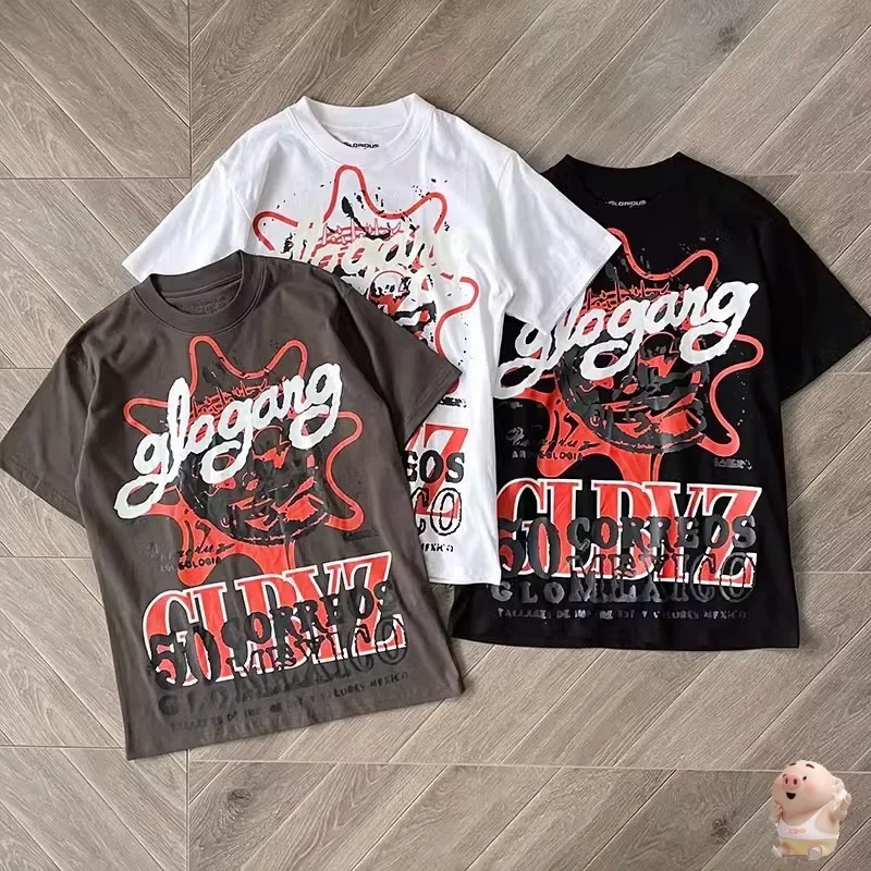 Vintage Glo Gang Boyz Worldwide Graffiti print T-shirt Men Women Unisex Clothing Loose Tees Tops T Shirt Soft fabric 
Vintage Glo Gang Boyz Worldwide Graffiti print T-shirt Men Women Unisex Clothing Loose Tees Tops T Shirt Soft fabric