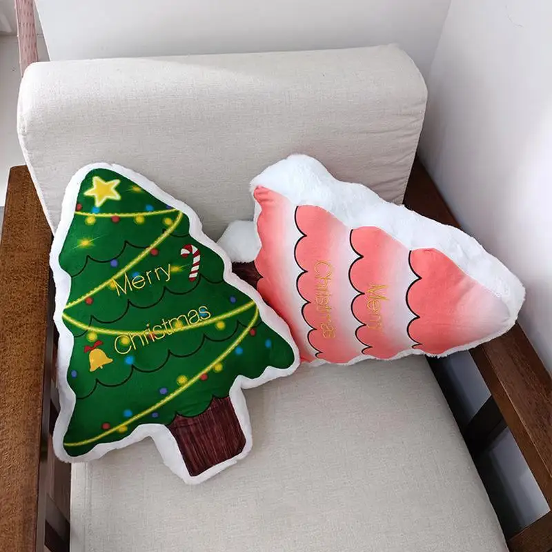 Soft Sofa Cushion Pillow Cute Christmas Tree Plush Toy Decorative Plushies Props Home Party Decoration Christmas Gift
Soft Sofa Cushion Pillow Cute Christmas Tree Plush Toy Decorative Plushies Props Home Party Decoration Christmas Gift