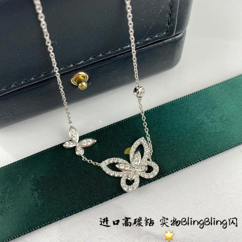 Brand Pure 925 Sterling Silver Jewelry For Women Diamond Butterfly Wedding Jewelry Necklace Butterfly Pendant Silver Necklace
Brand Pure 925 Sterling Silver Jewelry For Women Diamond Butterfly Wedding Jewelry Necklace Butterfly Pendant Silver Necklace