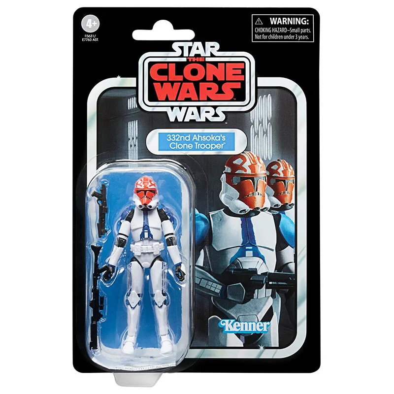 Hasbro Star Wars Vintage Collection Clone Wars 332nd Ahsoka's Clone Trooper Action Figure Model Toy 3.75 Inch
Hasbro Star Wars Vintage Collection Clone Wars 332nd Ahsoka's Clone Trooper Action Figure Model Toy 3.75 Inch