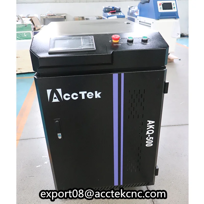 

AccTek 100W 200W 300W 500W 1000w Pulse Fiber Laser Cleaning Machine Rust Remover Portable Laser Cleaner