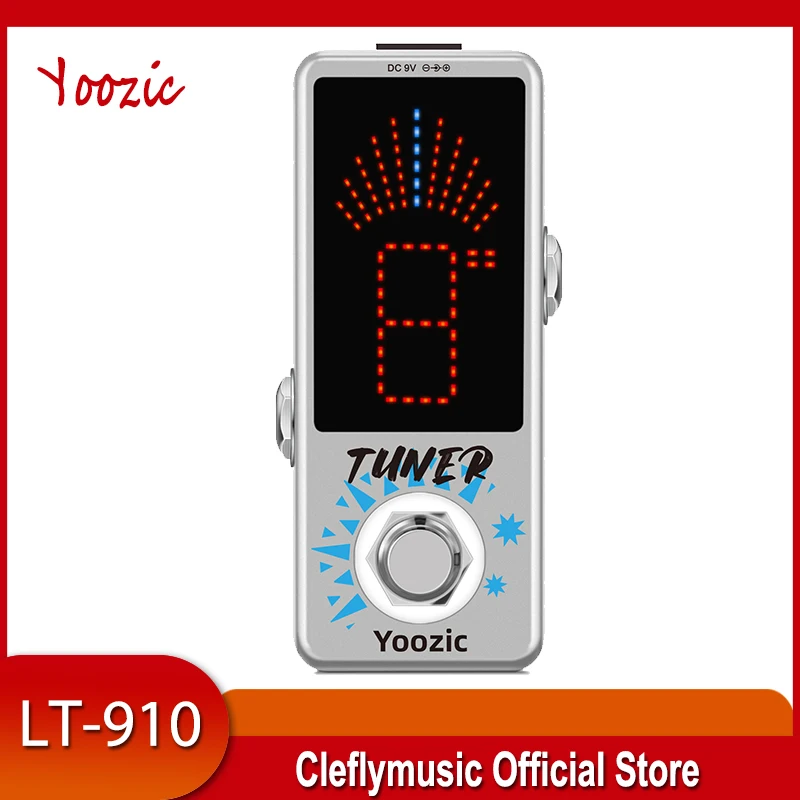 Yoozic LT-910 Guitar Tuner Pedals High Precision Chromatic Tuner Pedals For Electric Guitars True Bypass
Yoozic LT-910 Guitar Tuner Pedals High Precision Chromatic Tuner Pedals For Electric Guitars True Bypass