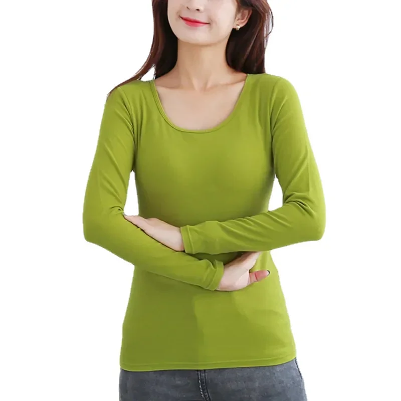 Женское эластичное хлопковое нижнее белье с длинным рукавом, сексуальный Повседневный облегающий Топ
Женское эластичное хлопковое нижнее белье с длинным рукавом, сексуальный Повседневный облегающий Топ