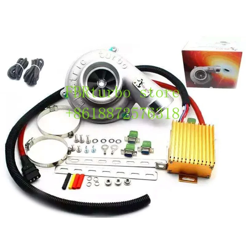 Universal Electric Turbo Supercharger Kit Thrust Motorcycle Electric Turbocharger Air Filter Intake for all car improve speed
Universal Electric Turbo Supercharger Kit Thrust Motorcycle Electric Turbocharger Air Filter Intake for all car improve speed