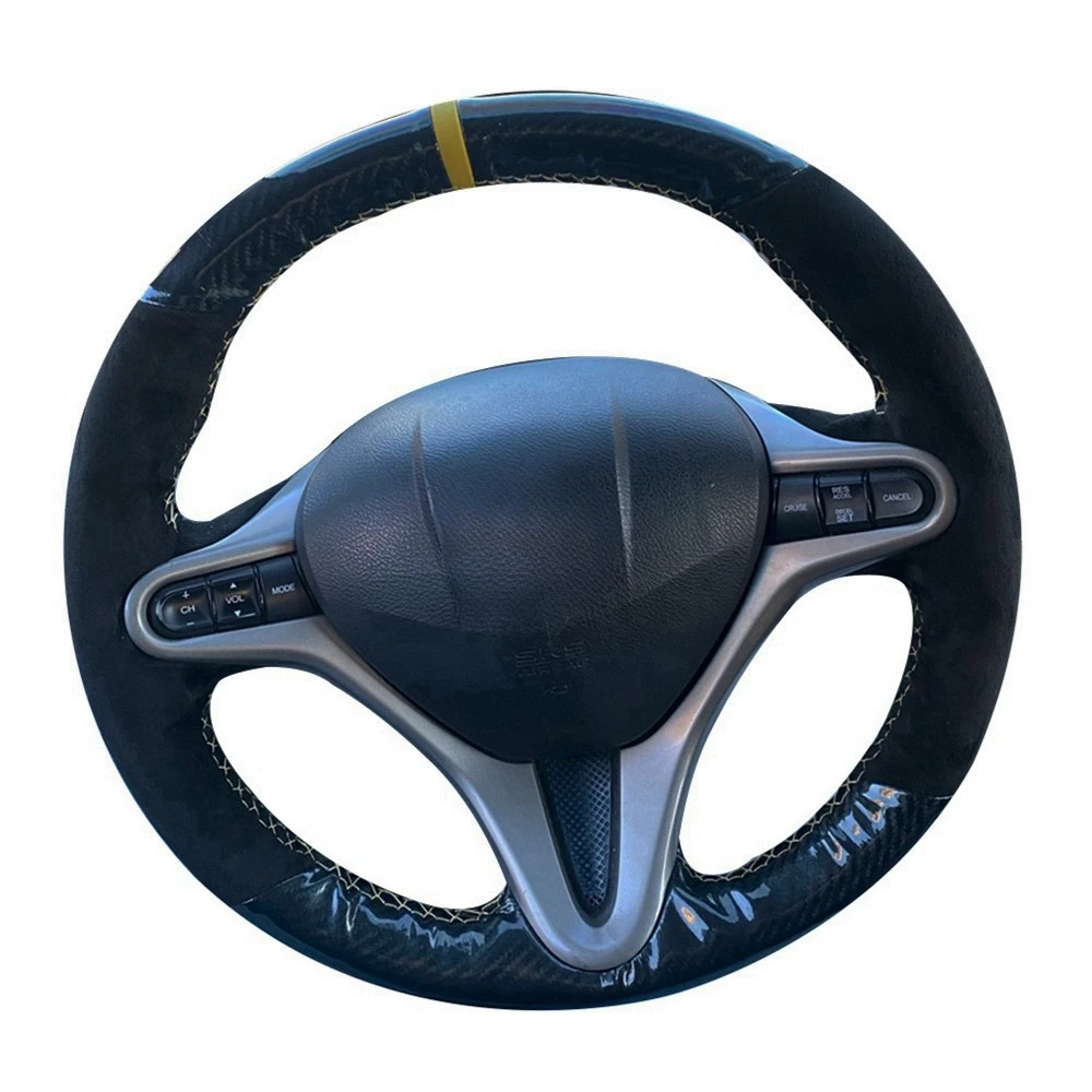 Оплетка, противоскользящая замша из углеродного волокна для Honda Old Civic 2004-2011 (3 спицы) Civic 8, автомобильные аксессуары
Оплетка, противоскользящая замша из углеродного волокна для Honda Old Civic 2004-2011 (3 спицы) Civic 8, автомобильные аксессуары