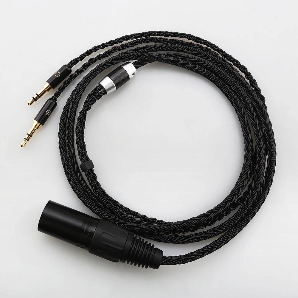 16 Cores 7N OCC Headphone Upgrade Cable /Earphone Cable For Hifiman Sundara Ananda HE1000se HE6se HE1000v2 HE400se Arya He-35x 16 Cores 7N OCC Headphone Upgrade Cable /Earphone Cable For Hifiman Sundara Ananda HE1000se HE6se HE1000v2 HE400se Arya He-35x