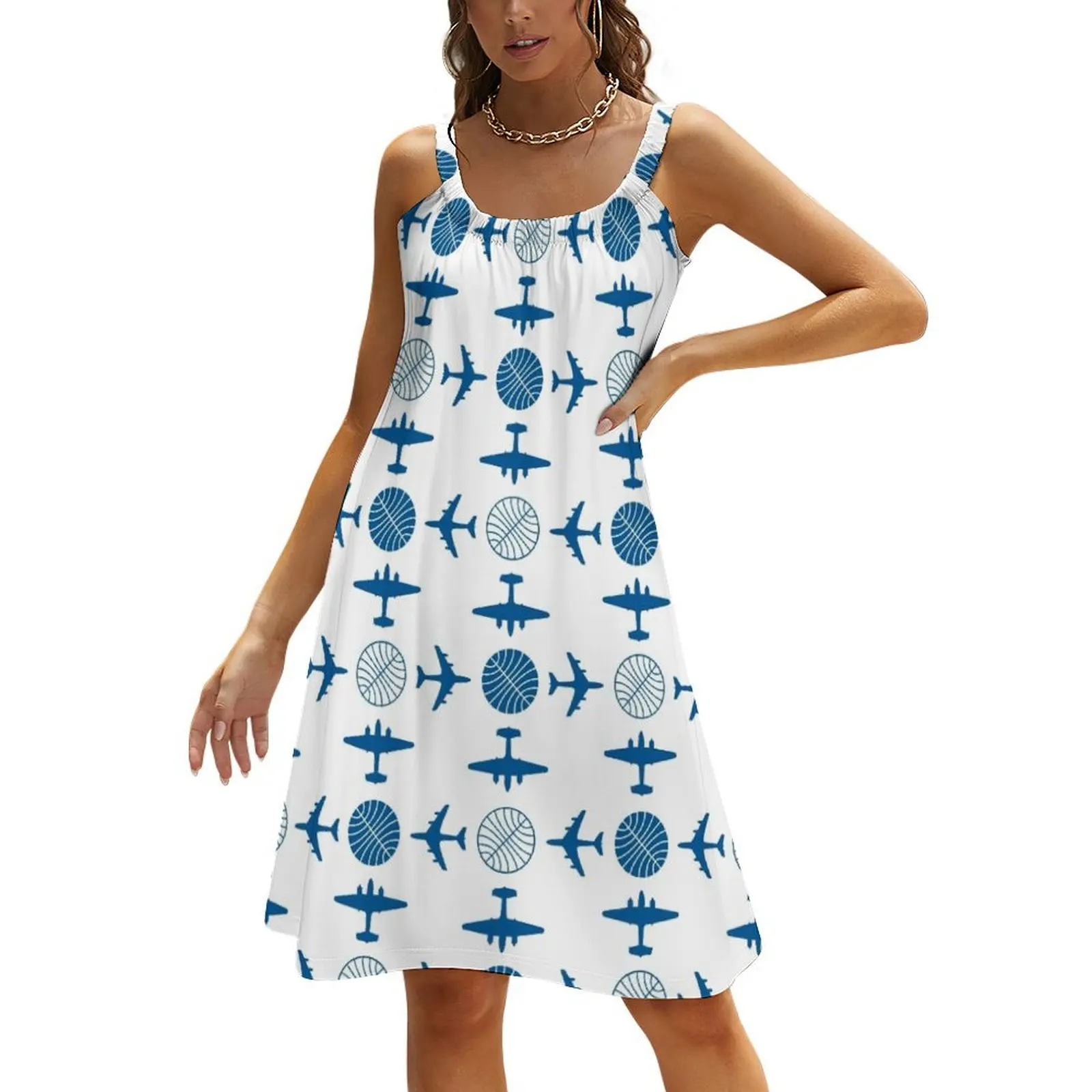 Pan Am Plane Icon Pattern Beach Sling Skirt ladies dresses for women 2024 clothes for women prom clothes
Pan Am Plane Icon Pattern Beach Sling Skirt ladies dresses for women 2024 clothes for women prom clothes