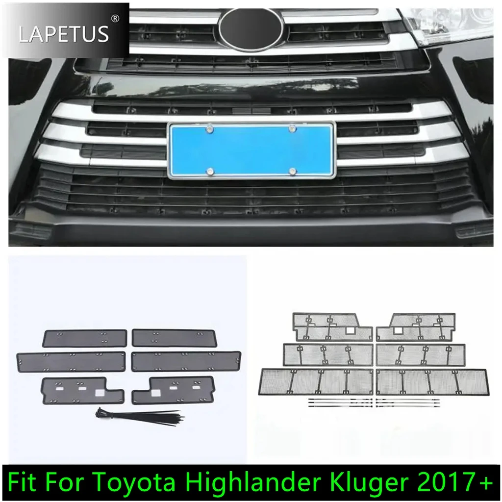 Accessories Car Middle Insect Screening Mesh Front Grille Insert Net Anti-leaf Dust Fit For Toyota Highlander Kluger 2017 - 2019
Accessories Car Middle Insect Screening Mesh Front Grille Insert Net Anti-leaf Dust Fit For Toyota Highlander Kluger 2017 - 2019