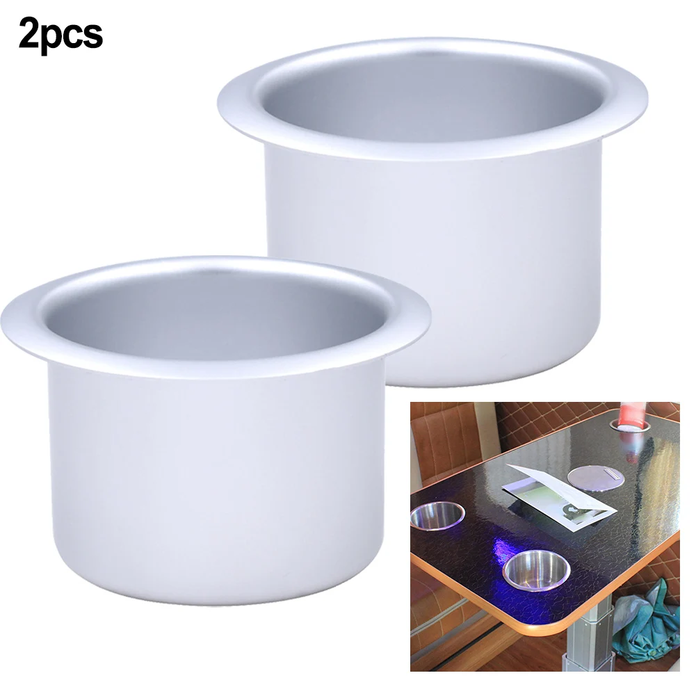 2Pcs Aluminum Alloy Water Cup Drink Botttle Holder For Marine Boat Yacht Car Truck Camper RV Apartment Interior Accessories
2Pcs Aluminum Alloy Water Cup Drink Botttle Holder For Marine Boat Yacht Car Truck Camper RV Apartment Interior Accessories