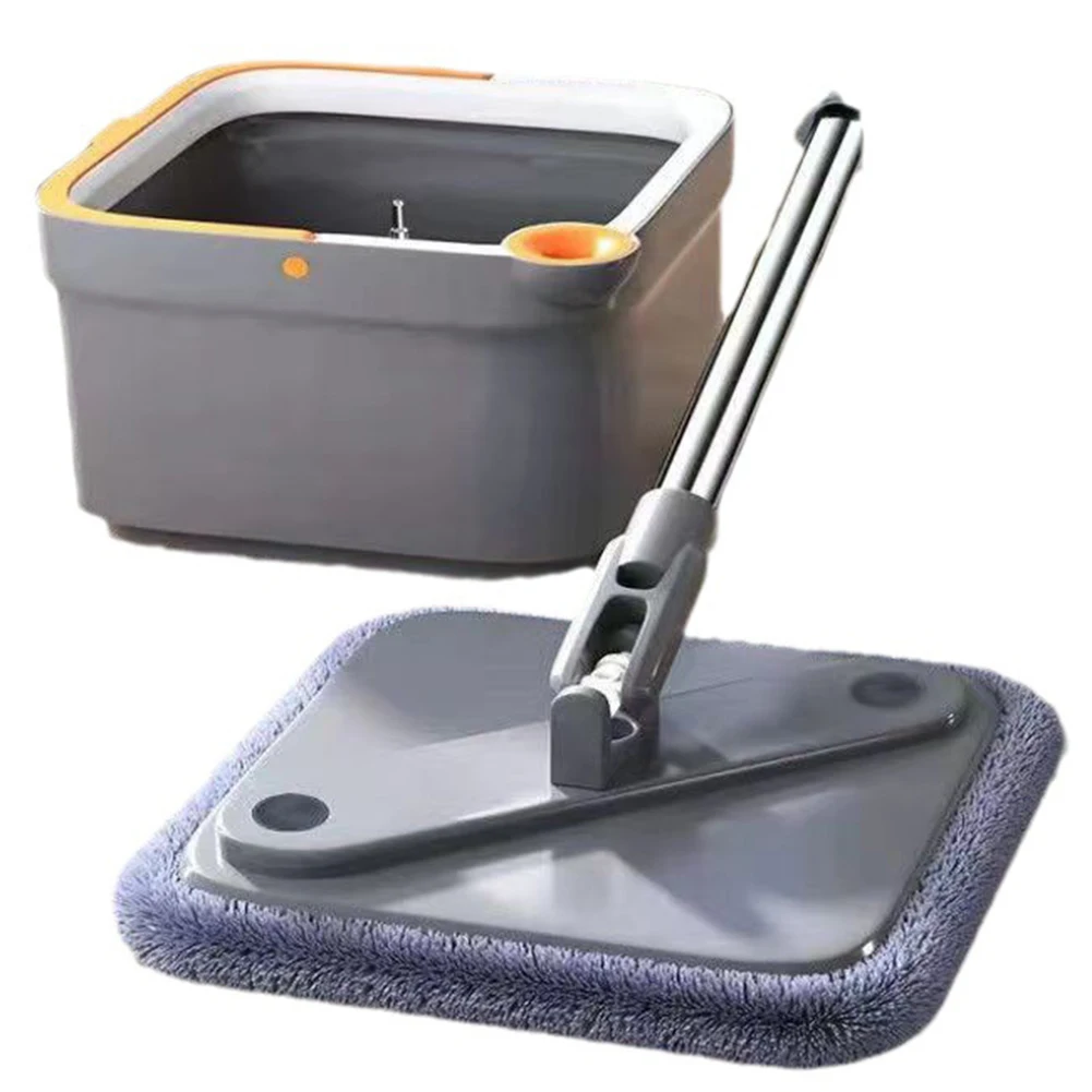 1pc Gray Rotating Mop Mop Bucket With Reinforcement Pole And Trailer Head Household Cleaning Tools Mop Accessories
1pc Gray Rotating Mop Mop Bucket With Reinforcement Pole And Trailer Head Household Cleaning Tools Mop Accessories