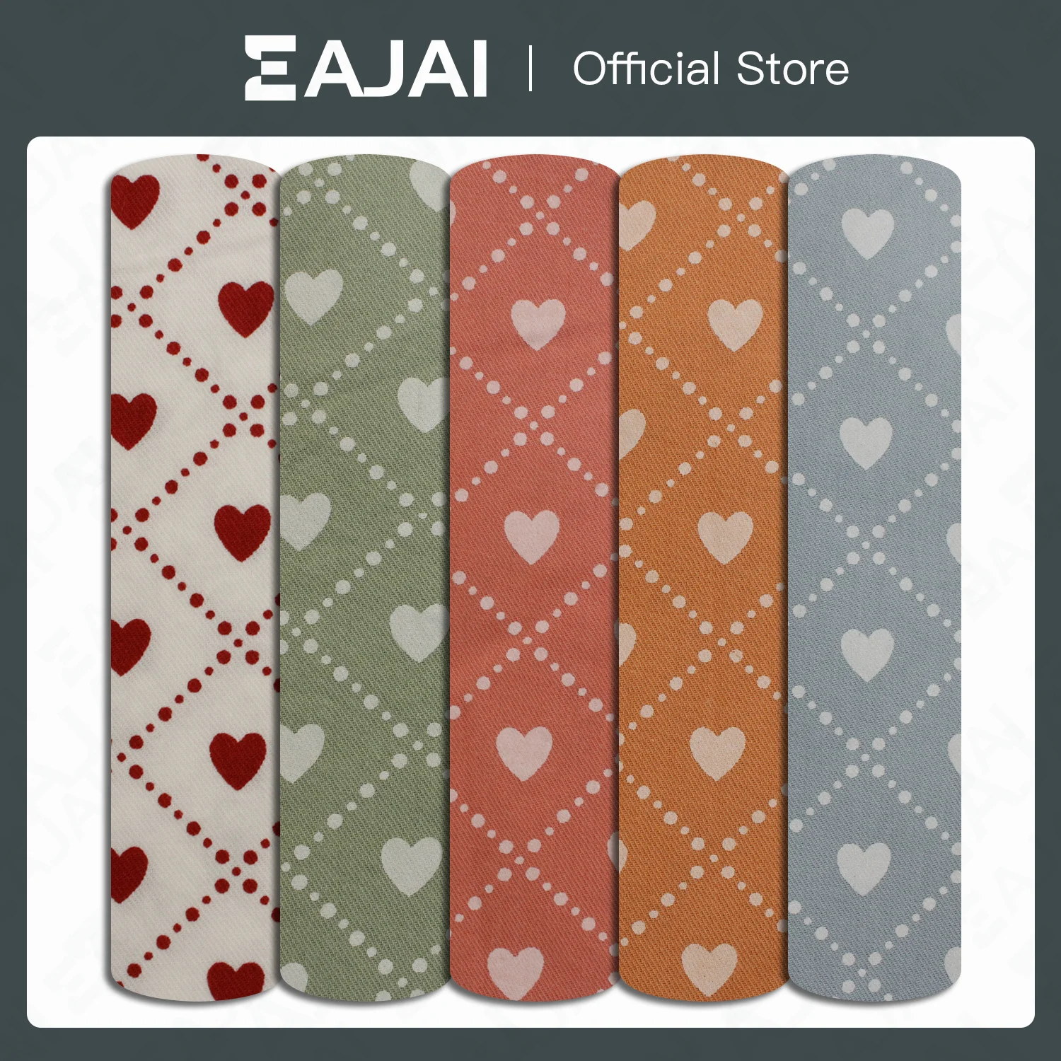 Eajai Valentine's Day Heart Love Printed Polyester Pure Cotton Material Patchwork Sewing Quilt Fabrics Needlework
Eajai Valentine's Day Heart Love Printed Polyester Pure Cotton Material Patchwork Sewing Quilt Fabrics Needlework