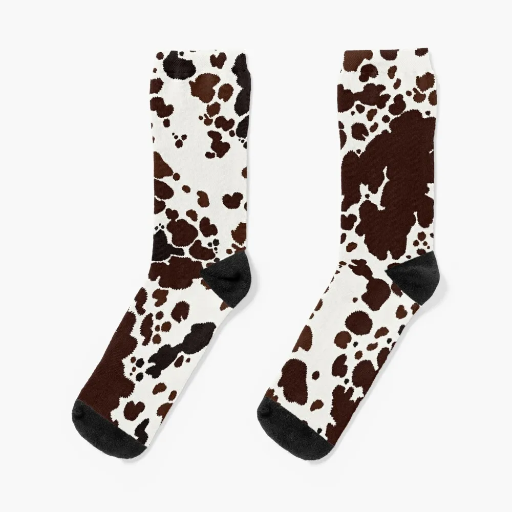 

Cowhide spotted pattern Socks Christmas designer brand sports stockings moving stockings Socks Men's Women's