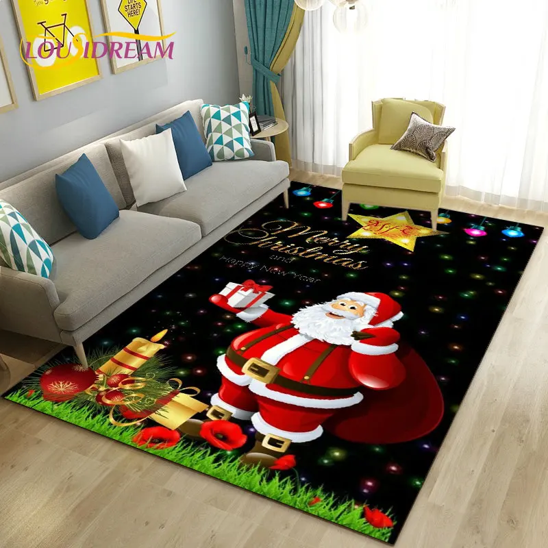 Merry Christmas Santa Claus Area Rug,Carpet Rug for Living Room Bedroom Sofa Doormat Decoration,Kid Play Non-slip Floor Mat gift
Merry Christmas Santa Claus Area Rug,Carpet Rug for Living Room Bedroom Sofa Doormat Decoration,Kid Play Non-slip Floor Mat gift