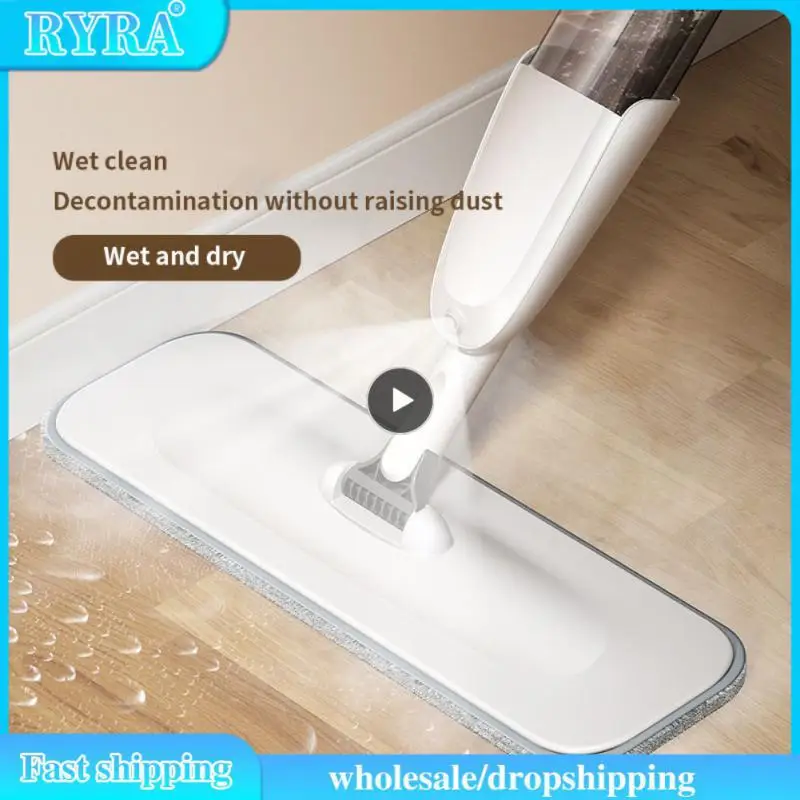 Rotatable Spray Mop Reusable Microfiber Pads Handle Floor Mop For Home Kitchen Laminate Wood Ceramic Tiles Floor Cleaning
Rotatable Spray Mop Reusable Microfiber Pads Handle Floor Mop For Home Kitchen Laminate Wood Ceramic Tiles Floor Cleaning