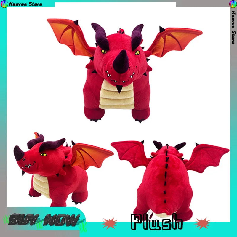 

New Dungeon And Dragon Honor Among Thieves Themberchaud Plush Toy Doll Birthday Gift