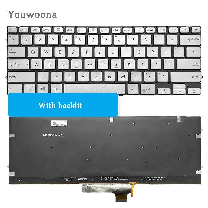 New ORIGINAL Laptop Keyboard For Asus14 BX431FA BX431FL S4500F U4500FA S4500FAC New ORIGINAL Laptop Keyboard For Asus14 BX431FA BX431FL S4500F U4500FA S4500FAC