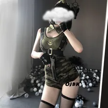 Sexy Dress Halloween Party Military Instructors Cool Girl Army Uniform Roleplay Policewoman Soldier Costume Cosplay Clothing New
Sexy Dress Halloween Party Military Instructors Cool Girl Army Uniform Roleplay Policewoman Soldier Costume Cosplay Clothing New