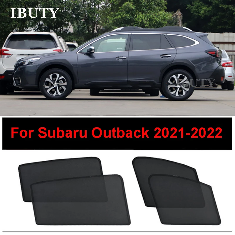 

For Subaru Outback 2021-2024 Accessories Car Sunshade Side Window Mesh Curtains Sun Visor UV Heat Protection Sun Shade Cover