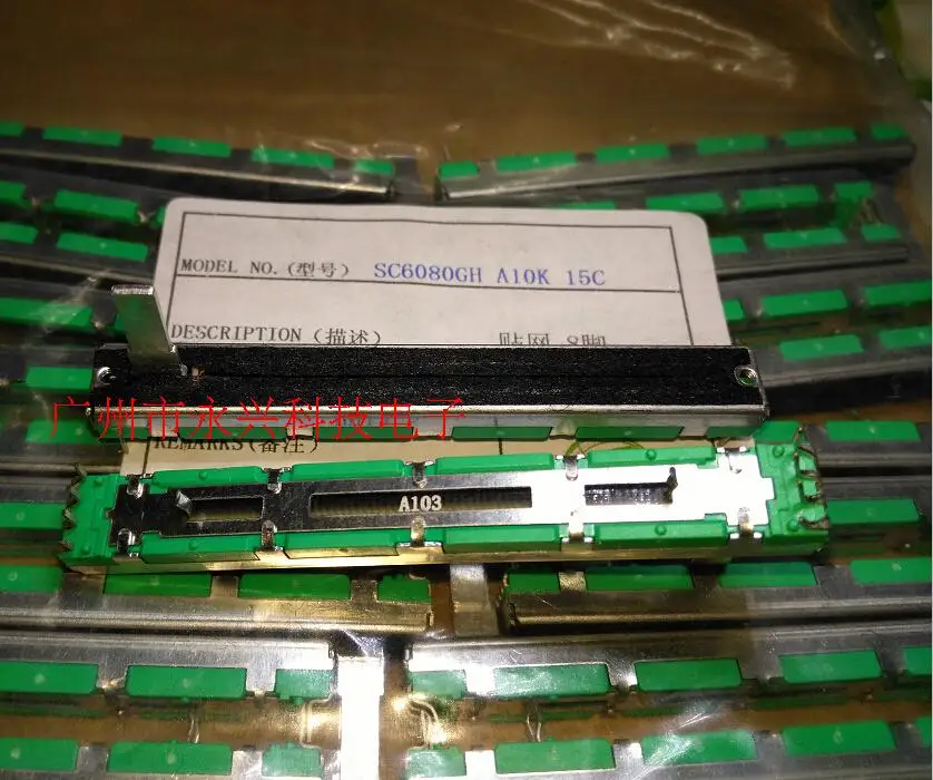 2 шт., 75 мм, 60 тактов, Φ потенциометр, Fader Special A10K 8-контактный микшер
2 шт., 75 мм, 60 тактов, Φ потенциометр, Fader Special A10K 8-контактный микшер