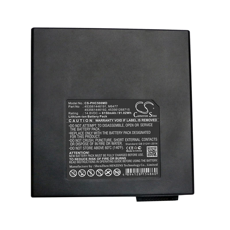 

Medical Battery For Philips 453561268715 453561446191 453561446192 M6477 Ultrasound CX30 Ultrasound CX50 Echographe CX50