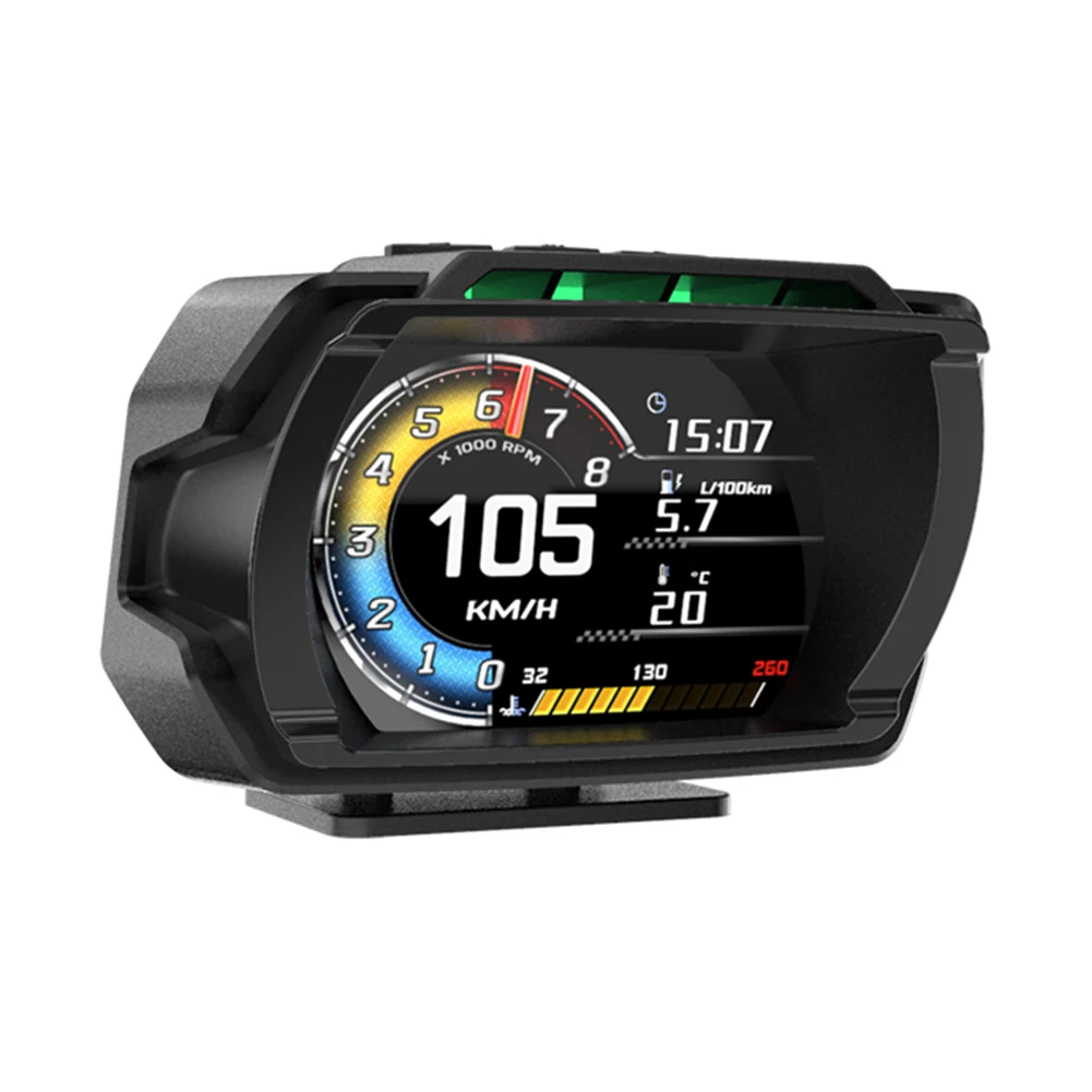 Car HUD Gauge OBD2 Temperature Speedometer LCD Racing Instrument Free Upgrades High Level Alarm Light Easy Installation
Car HUD Gauge OBD2 Temperature Speedometer LCD Racing Instrument Free Upgrades High Level Alarm Light Easy Installation