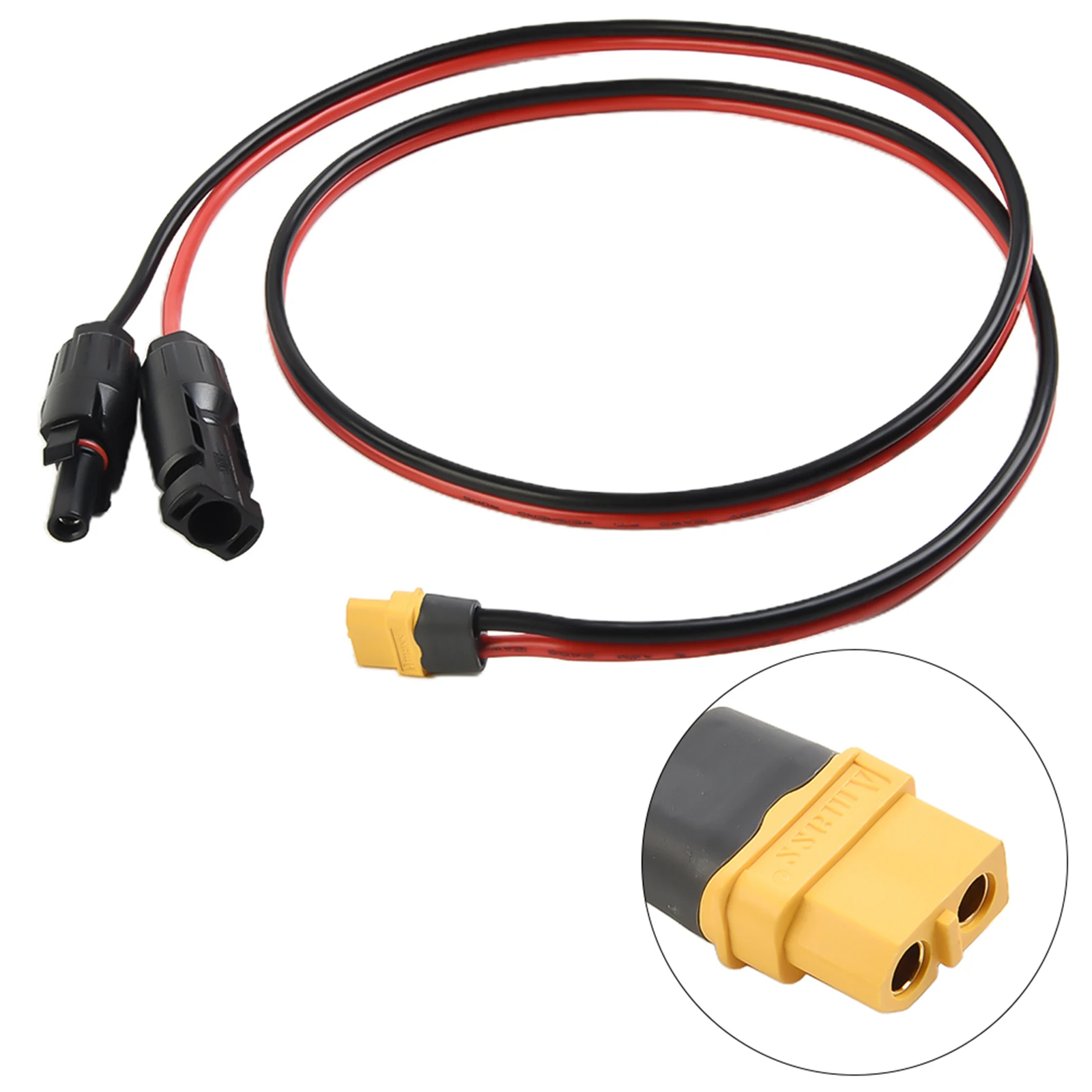 Charging Cable Connecting Cable 1m Accessories Connection Cable Female Replacement Solar Generator Solar Panel Brand New
Charging Cable Connecting Cable 1m Accessories Connection Cable Female Replacement Solar Generator Solar Panel Brand New