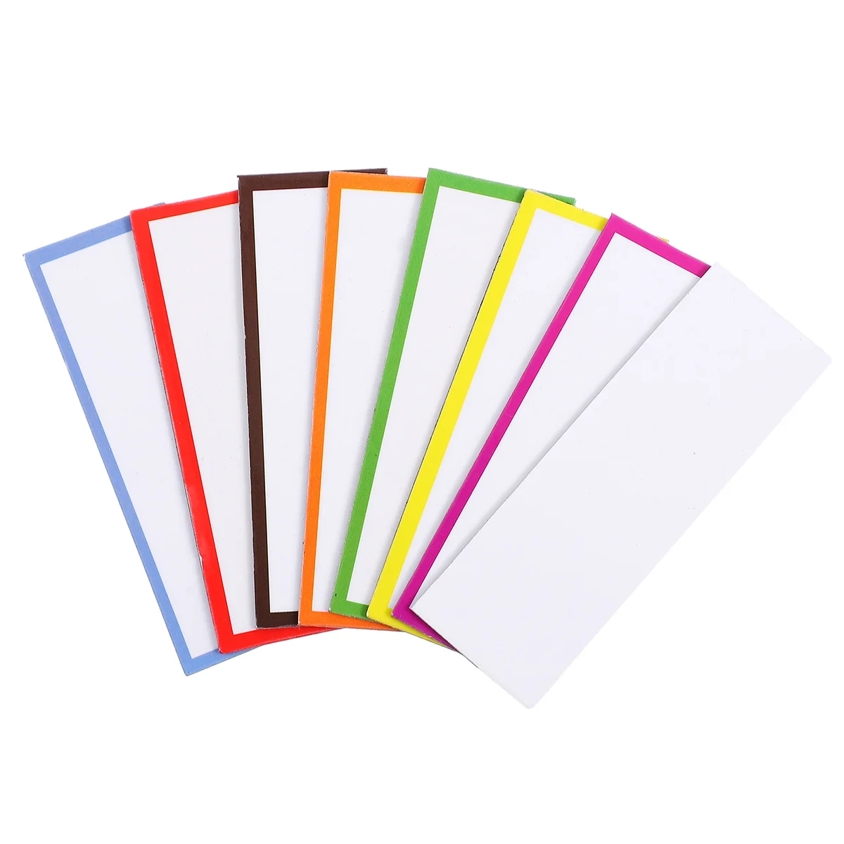 

54 Pcs Writable Tiles Magnetic Labels Tags Whiteboards Label Stickers Blank Sticker Stickers