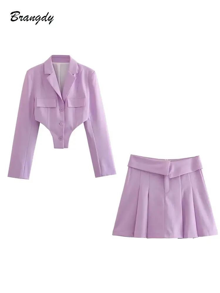 Traf Skirt Suits For Women's Suit 2023 Woman Blazer Skirt Set Cropped Blazer Set Woman 2 Pieces Blazer Streetwears Blazer Suit
Traf Skirt Suits For Women's Suit 2023 Woman Blazer Skirt Set Cropped Blazer Set Woman 2 Pieces Blazer Streetwears Blazer Suit