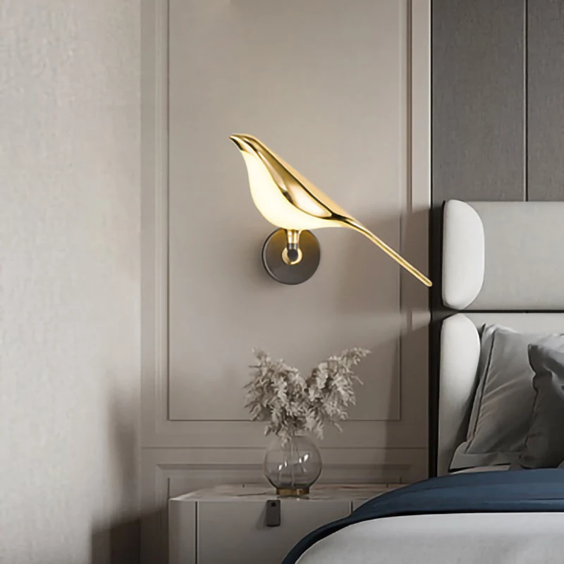 Modern Art Magpie Wall Light for Home Living Room TV Background Wall Hotels Bedroom Bedside Wall Lamp Nordic Bird Table Light
Modern Art Magpie Wall Light for Home Living Room TV Background Wall Hotels Bedroom Bedside Wall Lamp Nordic Bird Table Light