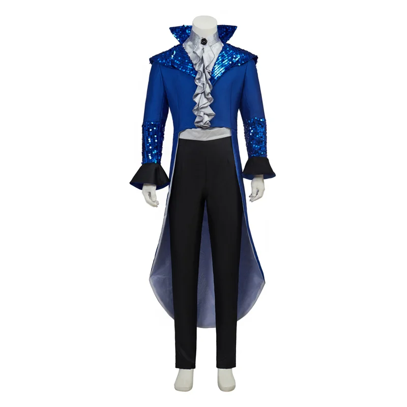 The Goblin King Labyrinth Jareth Cosplay Costume for Adult Men Bule Coat With Black Pants Halloween Party Outfit Custom Made
The Goblin King Labyrinth Jareth Cosplay Costume for Adult Men Bule Coat With Black Pants Halloween Party Outfit Custom Made