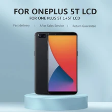 Écran tactile Lcd OLED de remplacement, 6.01 pouces, pour Oneplus 5T A5010, pour Oneplus 5T 1 + 5T=