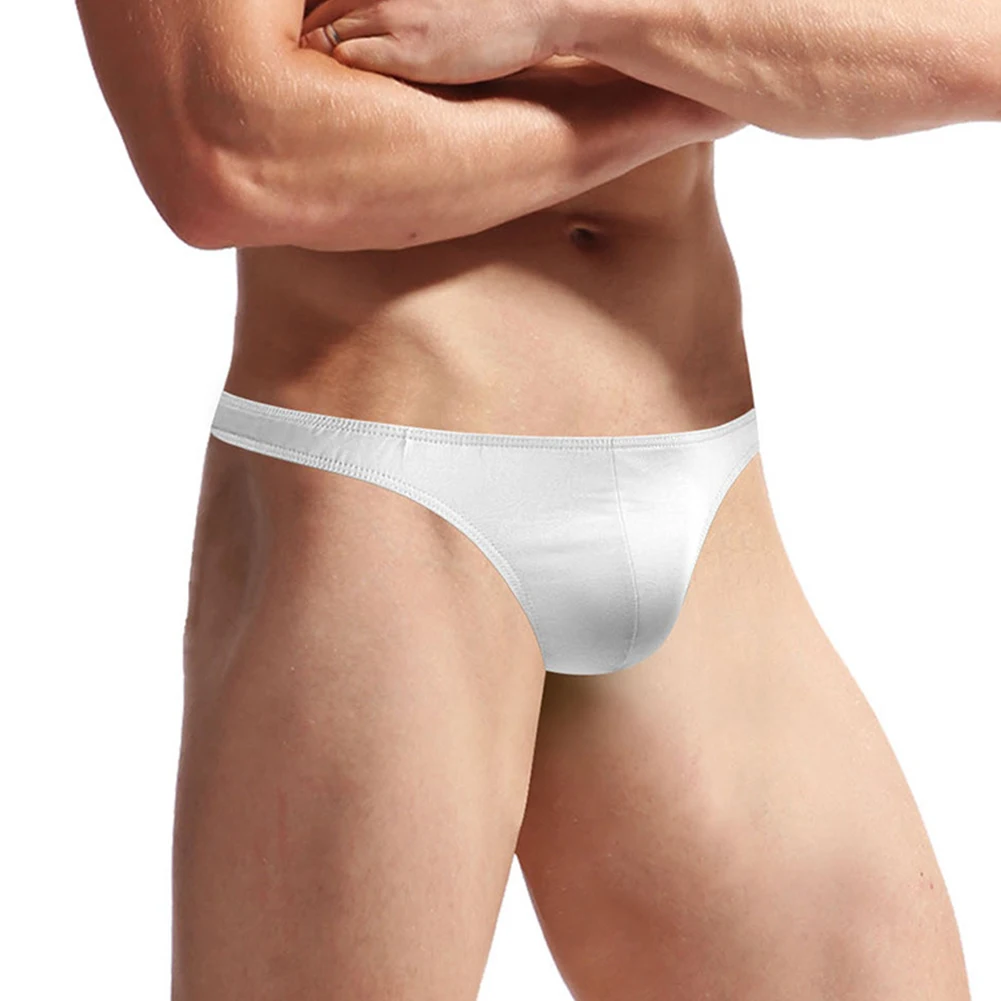 Mens Elastic Panties Bulge Pouch Thong Comf Underwear Slips Solid Bikini Beachwear G-String T-Back Low-Rise Underpants Lingerie
Mens Elastic Panties Bulge Pouch Thong Comf Underwear Slips Solid Bikini Beachwear G-String T-Back Low-Rise Underpants Lingerie