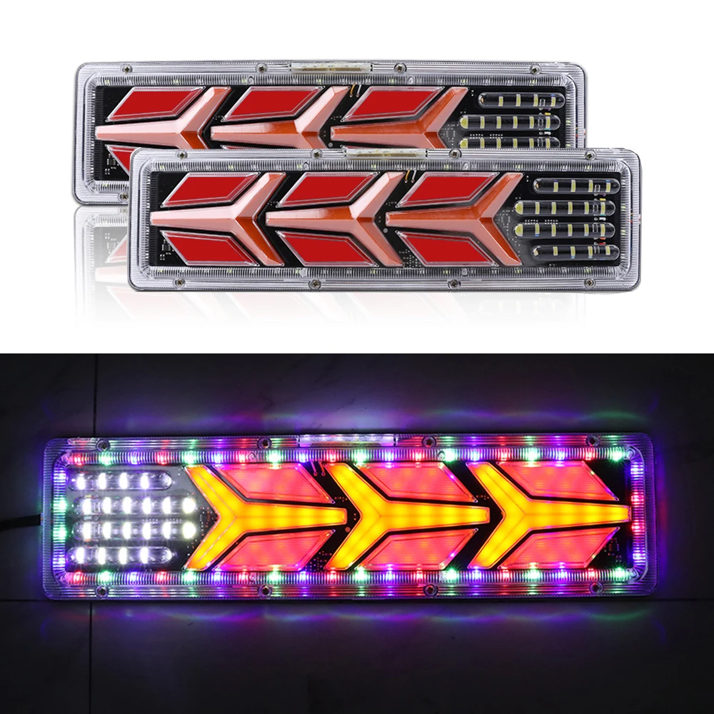 2X12V/24V Truck LED Rear Tail Lighttrailer Warning Light Rear Taillight for Truck Trailer Caravans UTE Camper Fog Lamp Taillight
2X12V/24V Truck LED Rear Tail Lighttrailer Warning Light Rear Taillight for Truck Trailer Caravans UTE Camper Fog Lamp Taillight