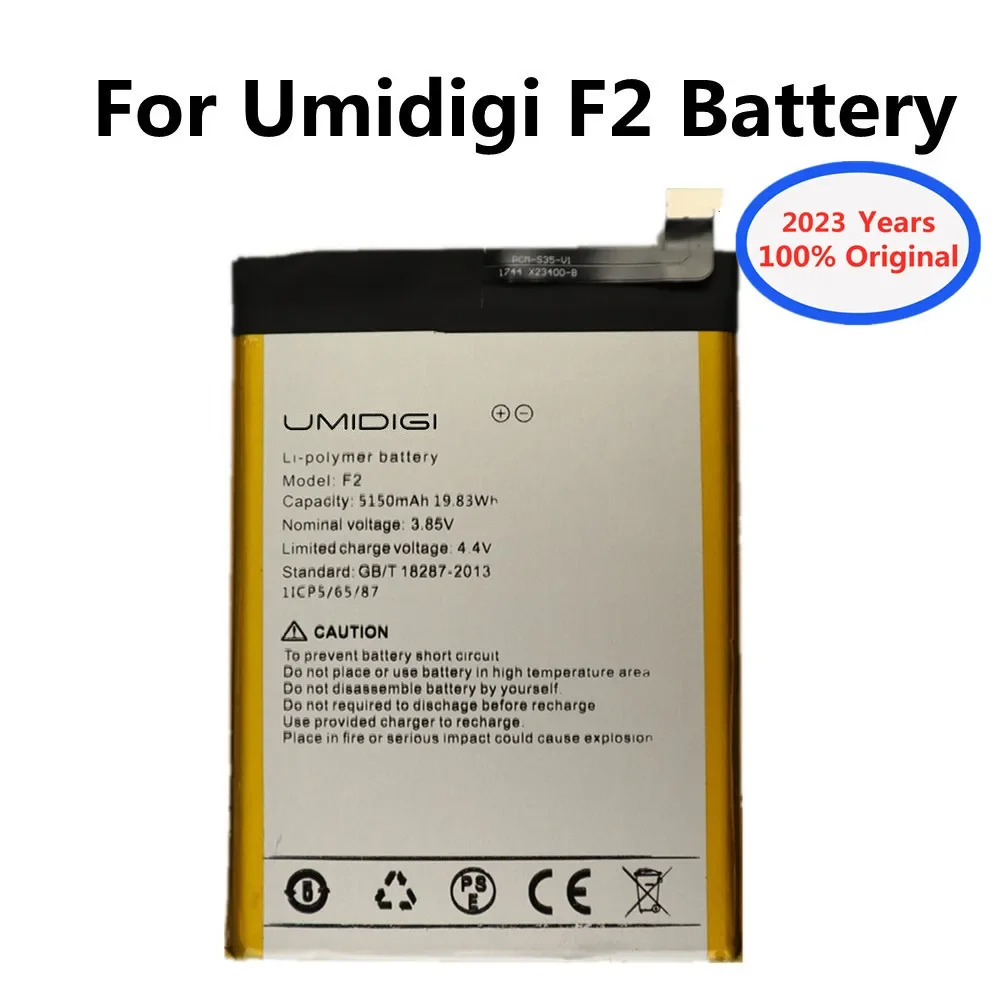 2023 Years High Quality Umidigi Battery For UMI Umidigi F2 F 2 Bateria 5150mAh Replacement Batteries In Stock + Tracking Number
2023 Years High Quality Umidigi Battery For UMI Umidigi F2 F 2 Bateria 5150mAh Replacement Batteries In Stock + Tracking Number