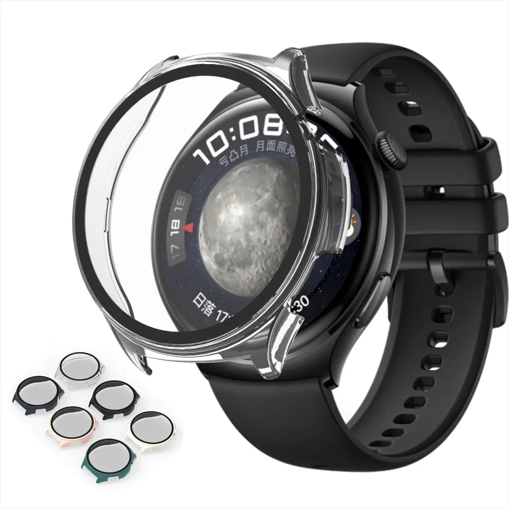 Стекло + чехол для Huawei Watch 4, чехол с закаленным стеклом, защита экрана, полное покрытие, защитный чехол из поликарбоната для Huawei Watch 4Pro
Стекло + чехол для Huawei Watch 4, чехол с закаленным стеклом, защита экрана, полное покрытие, защитный чехол из поликарбоната для Huawei Watch 4Pro