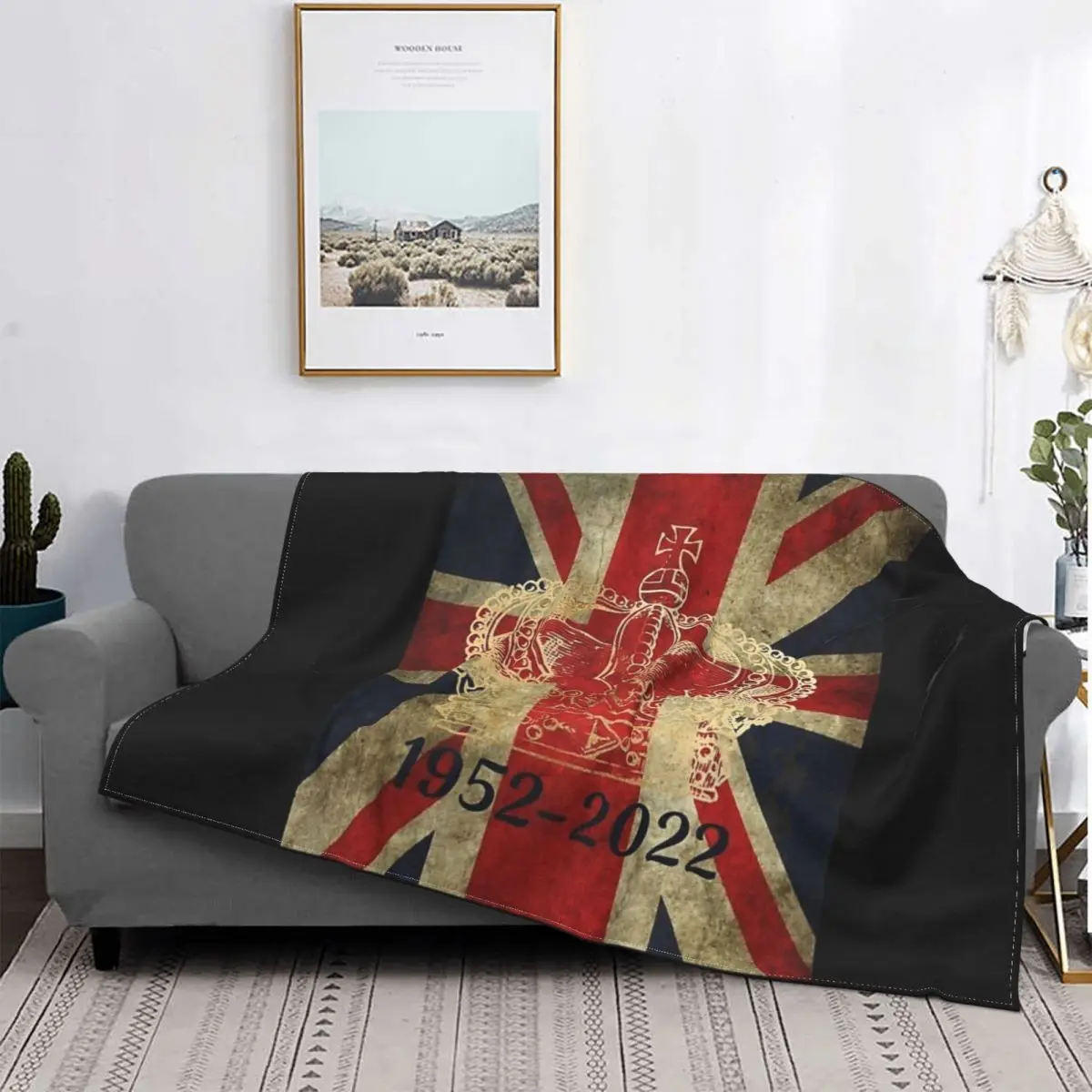 Платиновое юбилейное графическое одеяло, удобное мягкое Фланелевое Подарочное одеяло для дивана, домашней спальни, пушистое одеяло 
Платиновое юбилейное графическое одеяло, удобное мягкое Фланелевое Подарочное одеяло для дивана, домашней спальни, пушистое одеяло